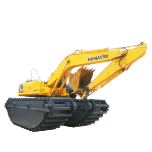 sewa excavator amphibi