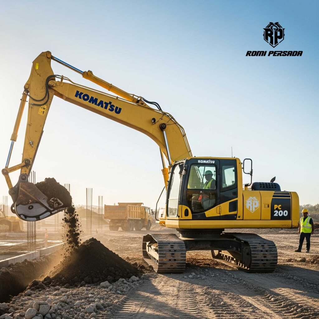 Excavator Standar (Crawler Excavator)