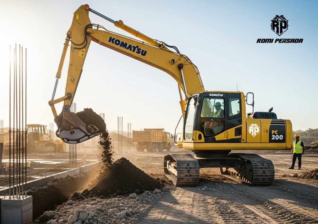 sewa excavator PC200