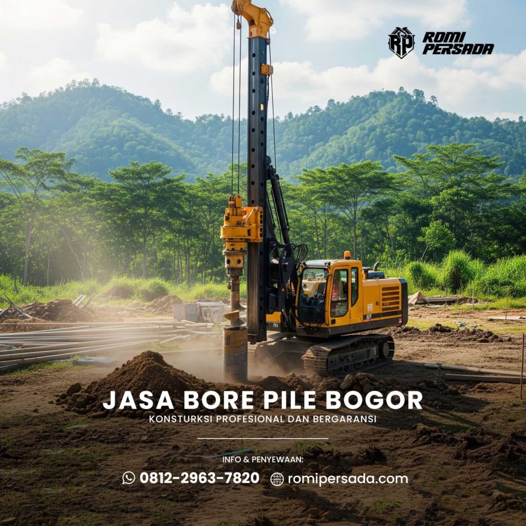 jasa bore pile bogor
